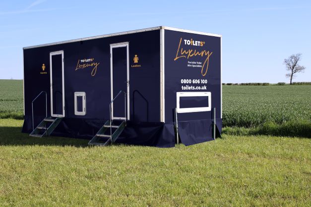 luxury portable toilet in Norfolk