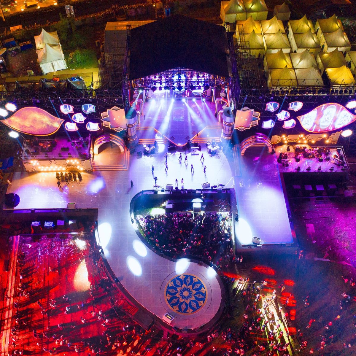 festival birds eye view